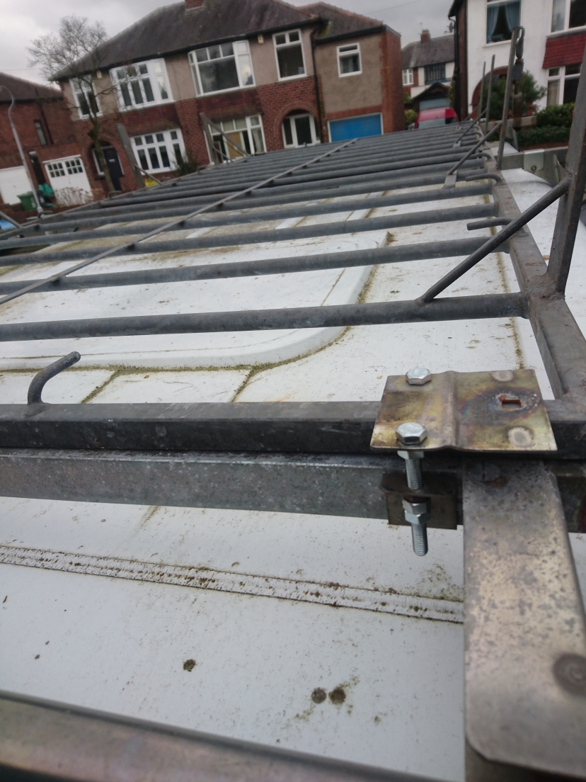 Transit Roof Rack Fitted!